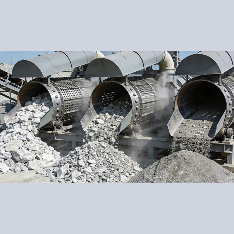 Барабанный вибрационный грохот.3