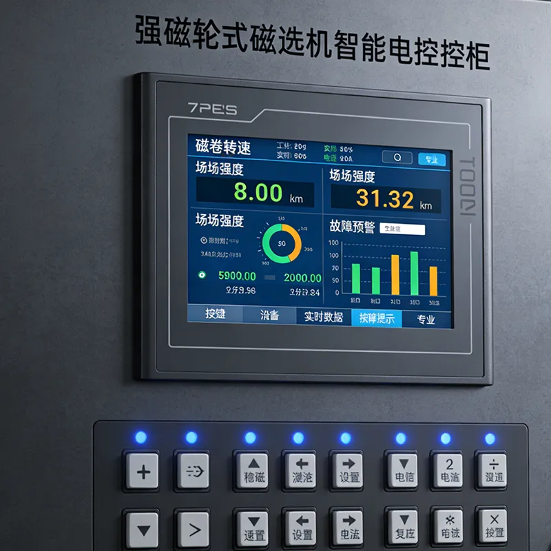 Сильный магнитный валковый сепаратор.4