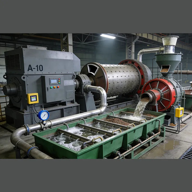 Специализированный магнитный сепаратор для регенерации хвостов.3